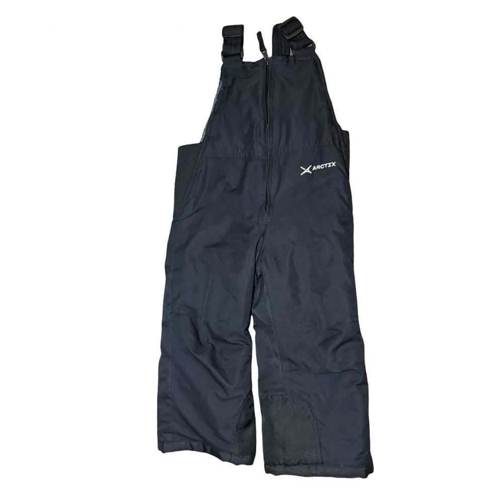 Arctix Snow Bib Overalls Insulated Size 2T Snowpants Pants Black Toddler